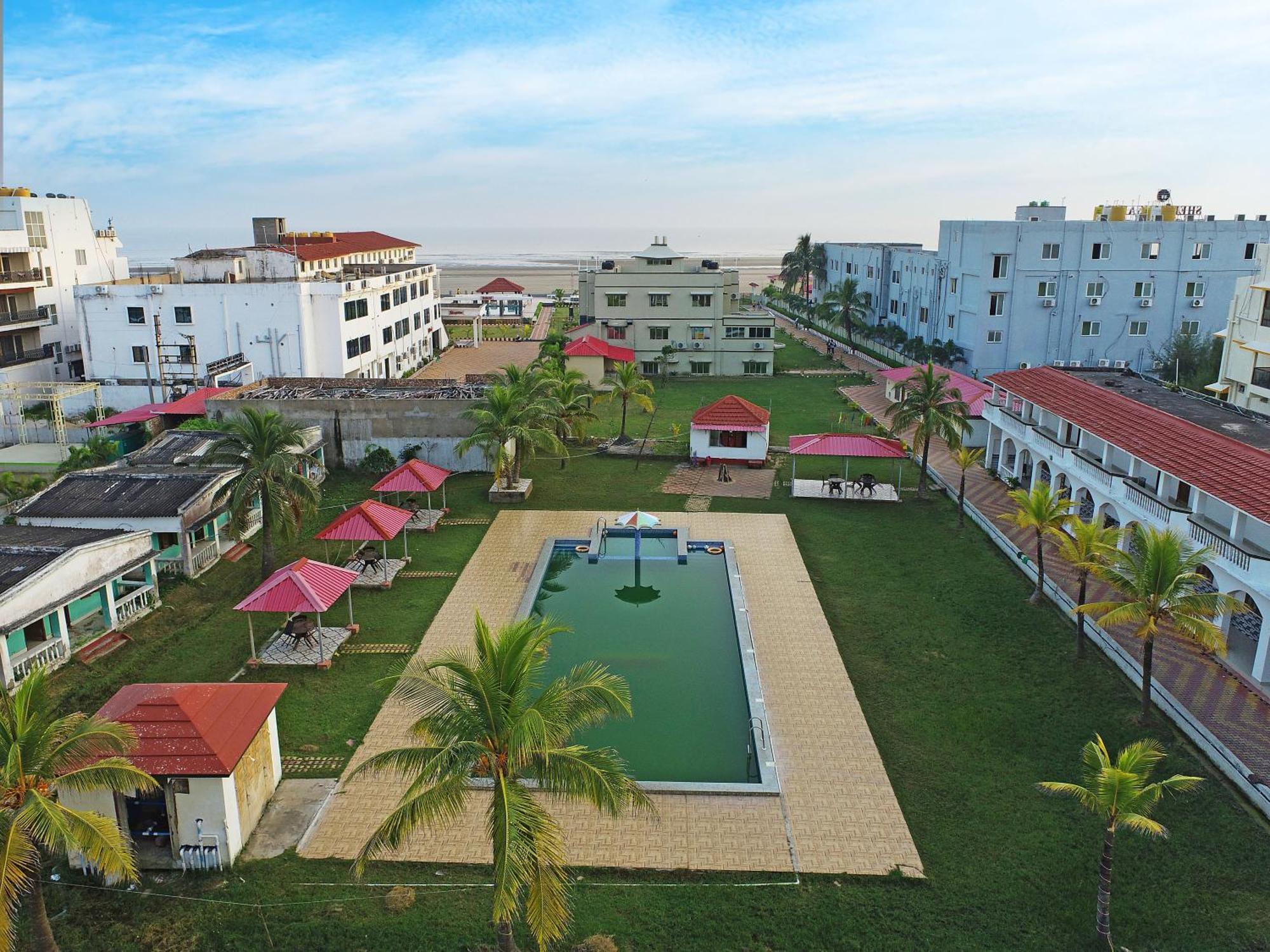 Silver Sand Eco Resort !! Beachfront !! With Biggest Pool And Huge Open Area !! Ideal For Weddings !! Couple Friendly !! Mandarmani Bagian luar foto